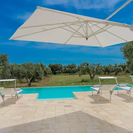 Вилла Trullo Delori With Infinity Pool Villa Castelli