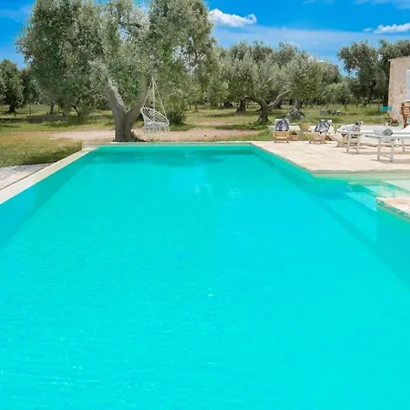 Trullo Delori With Infinity Pool Villa Castelli